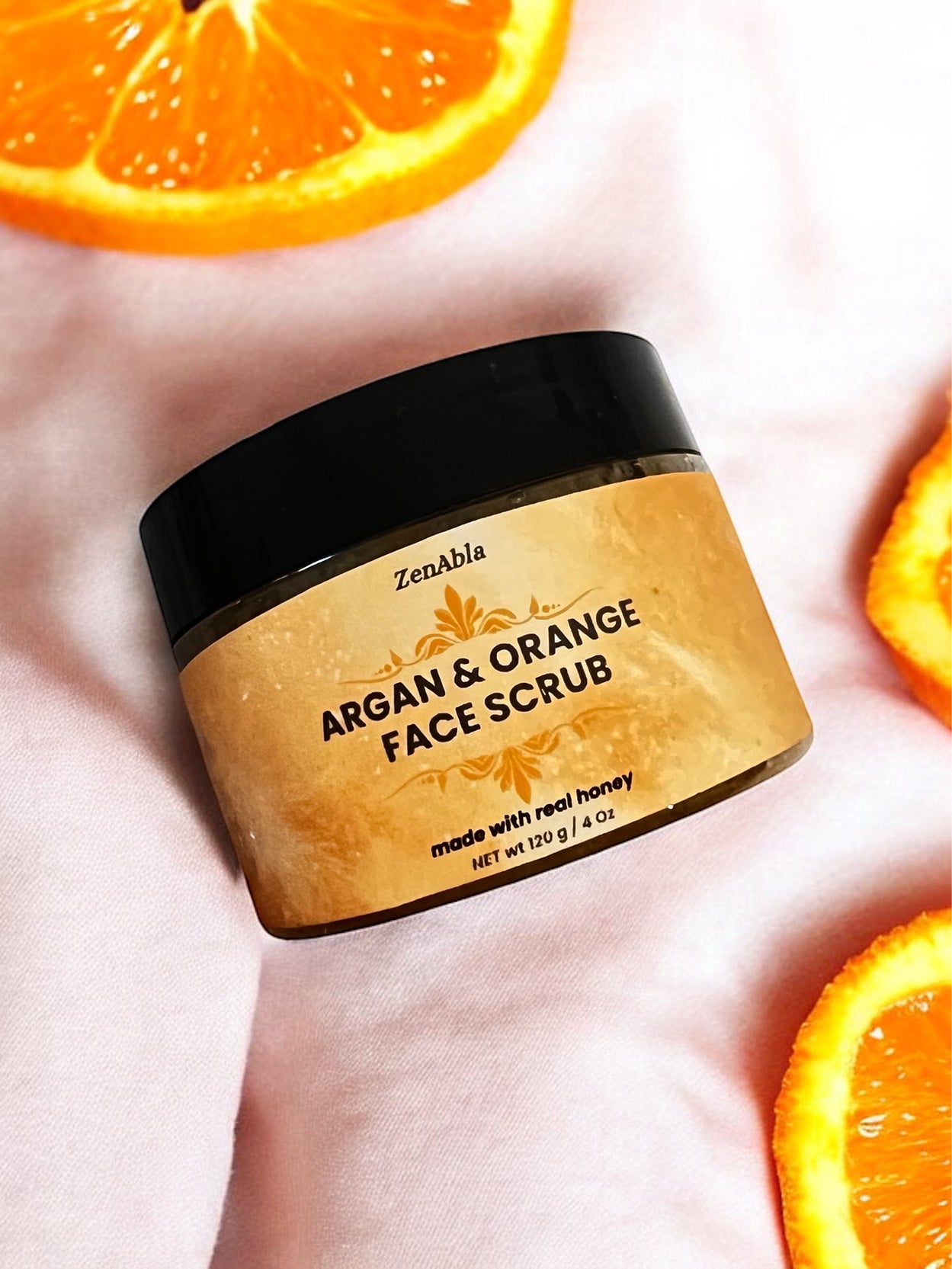 Sweet Face Scrub with Orange and Argan