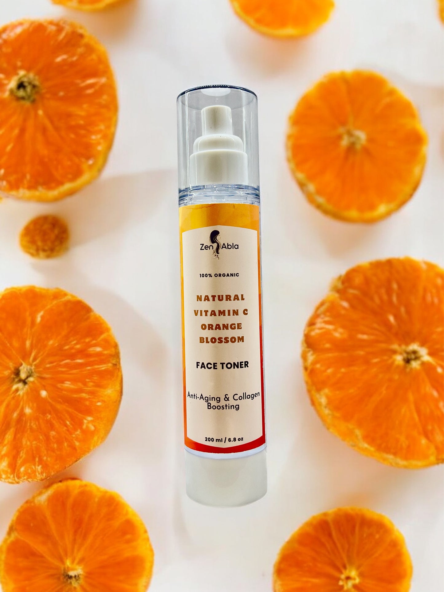 Natural Vitamin C Toner – Orange Blossom