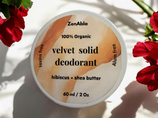 Velvet Hibiscus – Solid Organic Deodorant