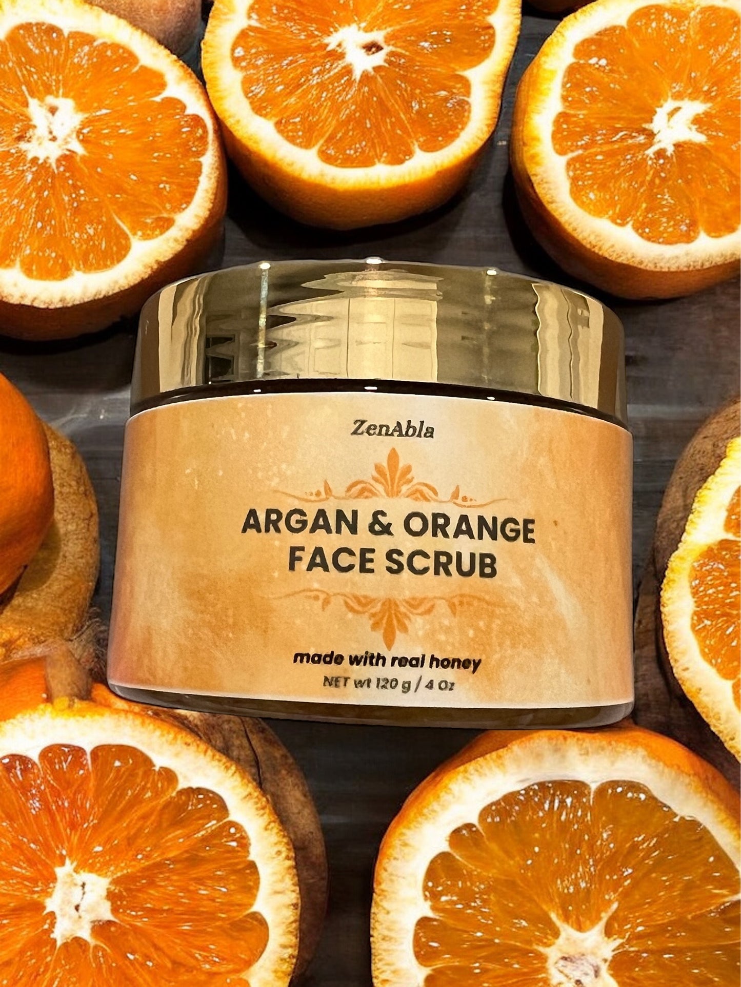 Sweet Face Scrub with Orange and Argan