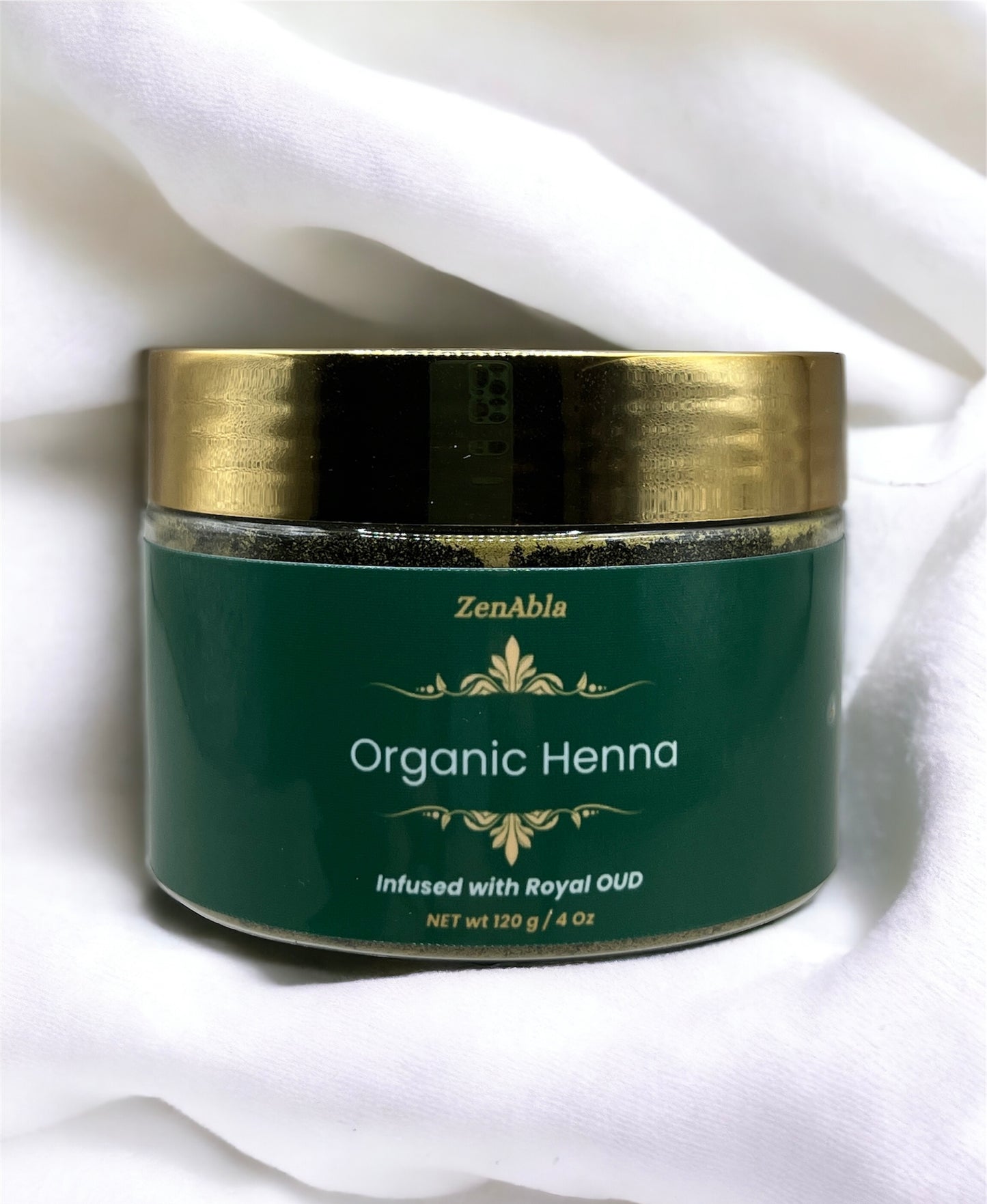 Organic henna powder with Oud