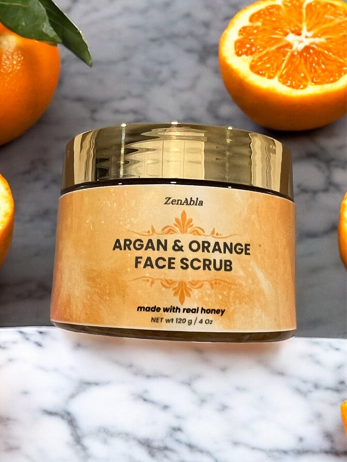 Sweet Face Scrub with Orange and Argan