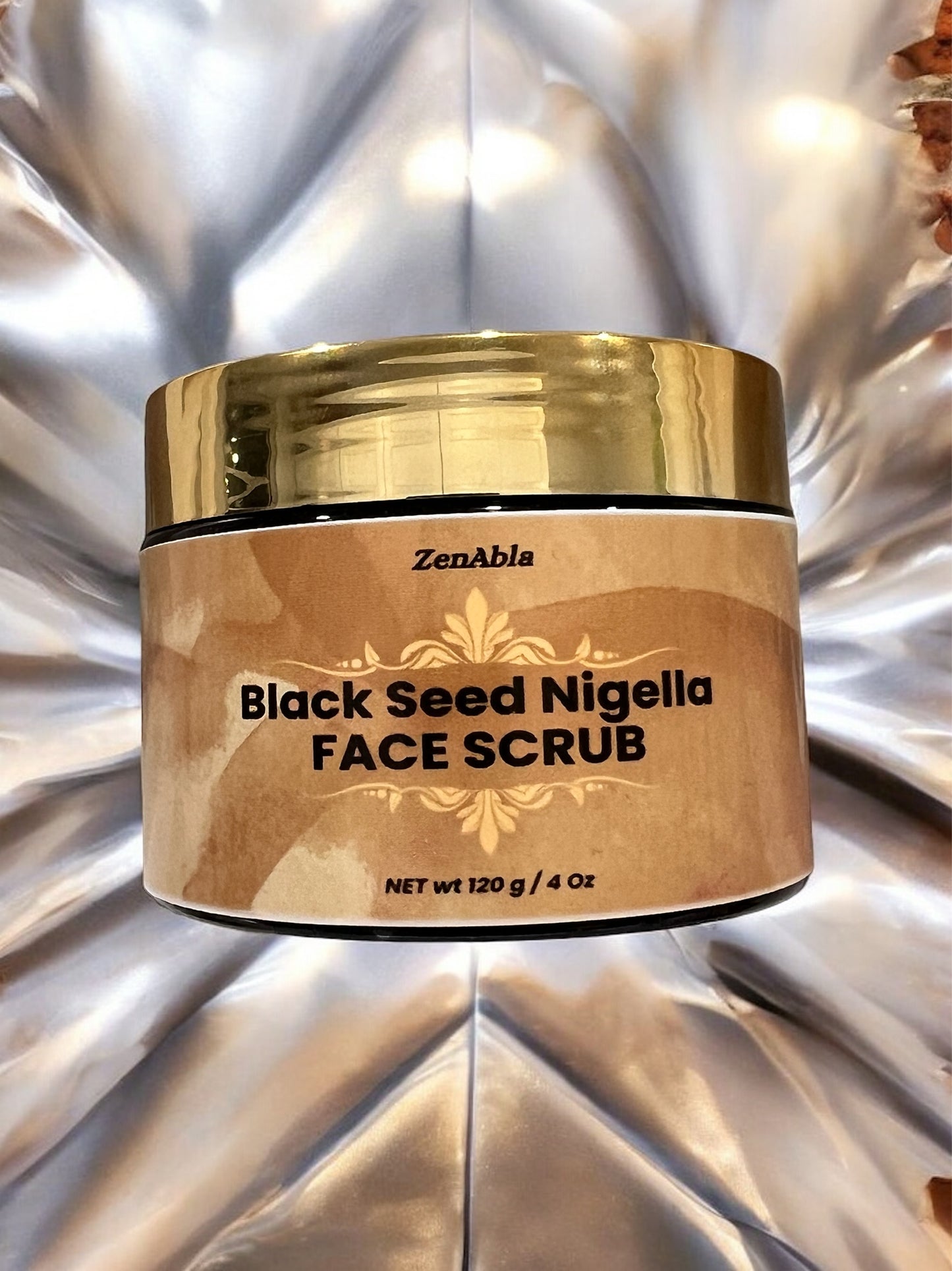 Black seed Nigella face scrub