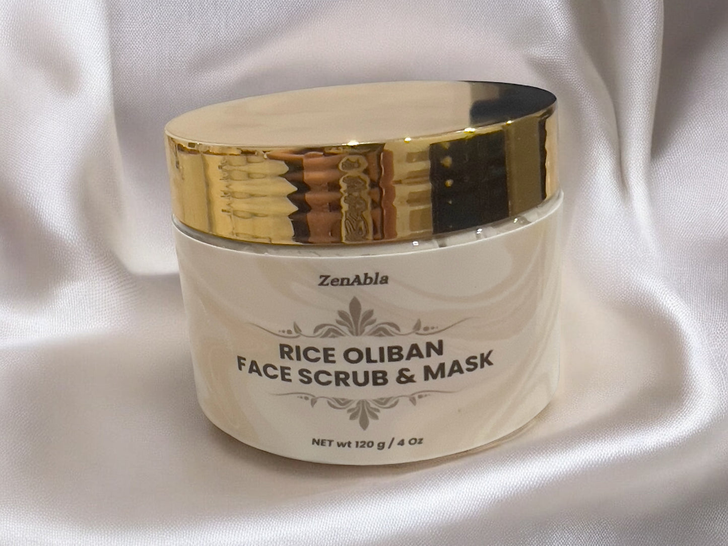 Face Scrub & mask with Rice and Oliban