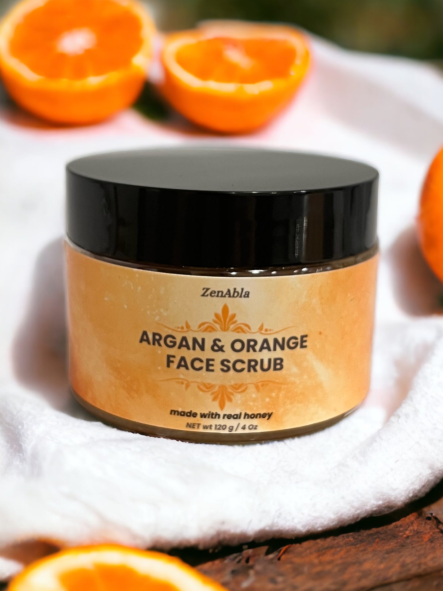 Sweet Face Scrub with Orange and Argan