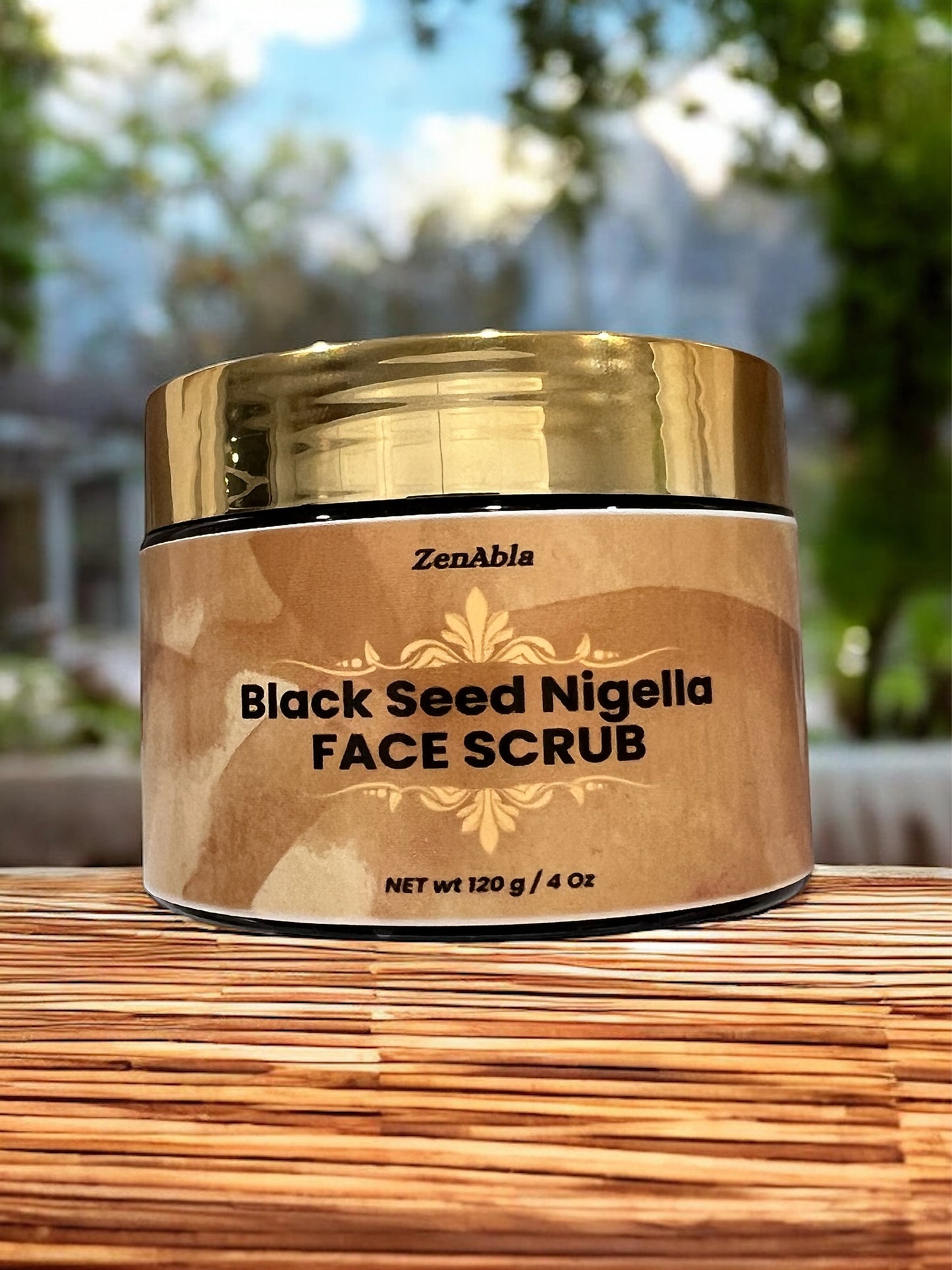 Black seed Nigella face scrub